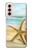 S1117 Starfish on the Beach Hülle Schutzhülle Taschen für Samsung Galaxy S21 5G