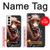 S1271 Crazy Cow Hülle Schutzhülle Taschen für Samsung Galaxy S21 5G