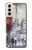 S1295 Eiffel Painting of Paris Hülle Schutzhülle Taschen für Samsung Galaxy S21 5G