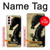 S1482 Black Dragon Painting Hülle Schutzhülle Taschen für Samsung Galaxy S21 5G