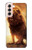 S1957 Lion Aslan Hülle Schutzhülle Taschen für Samsung Galaxy S21 5G