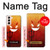 S2454 Red Cute Little Devil Cartoon Hülle Schutzhülle Taschen für Samsung Galaxy S21 5G