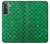 S2704 Green Fish Scale Pattern Graphic Hülle Schutzhülle Taschen für Samsung Galaxy S21 5G