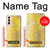 S2713 Yellow Snake Skin Graphic Printed Hülle Schutzhülle Taschen für Samsung Galaxy S21 5G