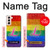 S2900 Rainbow LGBT Lesbian Pride Flag Hülle Schutzhülle Taschen für Samsung Galaxy S21 5G