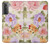 S3035 Sweet Flower Painting Hülle Schutzhülle Taschen für Samsung Galaxy S21 5G