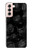 S3153 Black Roses Hülle Schutzhülle Taschen für Samsung Galaxy S21 5G