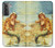 S3184 Little Mermaid Painting Hülle Schutzhülle Taschen für Samsung Galaxy S21 5G
