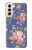 S3265 Vintage Flower Pattern Hülle Schutzhülle Taschen für Samsung Galaxy S21 5G