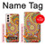 S3402 Floral Paisley Pattern Seamless Hülle Schutzhülle Taschen für Samsung Galaxy S21 5G