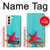 S3428 Aqua Wood Starfish Shell Hülle Schutzhülle Taschen für Samsung Galaxy S21 5G