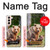 S3558 Bear Family Hülle Schutzhülle Taschen für Samsung Galaxy S21 5G