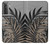 S3692 Gray Black Palm Leaves Hülle Schutzhülle Taschen für Samsung Galaxy S21 5G