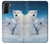 S0285 Polar Bear Family Arctic Hülle Schutzhülle Taschen für Samsung Galaxy S21 Plus 5G, Galaxy S21+ 5G