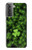 S0358 Clover Lucky Leaf Hülle Schutzhülle Taschen für Samsung Galaxy S21 Plus 5G, Galaxy S21+ 5G
