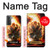 S0863 Hell Fire Skull Hülle Schutzhülle Taschen für Samsung Galaxy S21 Plus 5G, Galaxy S21+ 5G
