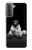 S0878 Black Bear Hülle Schutzhülle Taschen für Samsung Galaxy S21 Plus 5G, Galaxy S21+ 5G