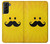 S1145 Yellow Mustache Sun Hülle Schutzhülle Taschen für Samsung Galaxy S21 Plus 5G, Galaxy S21+ 5G