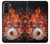S1431 Skull Drum Fire Rock Hülle Schutzhülle Taschen für Samsung Galaxy S21 Plus 5G, Galaxy S21+ 5G
