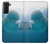 S1801 Beluga Whale Smile Whale Hülle Schutzhülle Taschen für Samsung Galaxy S21 Plus 5G, Galaxy S21+ 5G