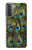 S1965 Peacock Feather Hülle Schutzhülle Taschen für Samsung Galaxy S21 Plus 5G, Galaxy S21+ 5G