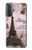 S2211 Paris Postcard Eiffel Tower Hülle Schutzhülle Taschen für Samsung Galaxy S21 Plus 5G, Galaxy S21+ 5G