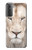 S2399 White Lion Face Hülle Schutzhülle Taschen für Samsung Galaxy S21 Plus 5G, Galaxy S21+ 5G