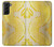 S2713 Yellow Snake Skin Graphic Printed Hülle Schutzhülle Taschen für Samsung Galaxy S21 Plus 5G, Galaxy S21+ 5G