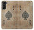 S2928 Vintage Spades Ace Card Hülle Schutzhülle Taschen für Samsung Galaxy S21 Plus 5G, Galaxy S21+ 5G