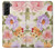 S3035 Sweet Flower Painting Hülle Schutzhülle Taschen für Samsung Galaxy S21 Plus 5G, Galaxy S21+ 5G