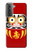 S3045 Japan Good Luck Daruma Doll Hülle Schutzhülle Taschen für Samsung Galaxy S21 Plus 5G, Galaxy S21+ 5G