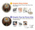 S3173 Grandfather Clock Antique Wall Clock Hülle Schutzhülle Taschen für Samsung Galaxy S21 Plus 5G, Galaxy S21+ 5G