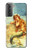 S3184 Little Mermaid Painting Hülle Schutzhülle Taschen für Samsung Galaxy S21 Plus 5G, Galaxy S21+ 5G
