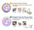 S3256 Cute Unicorn Cartoon Hülle Schutzhülle Taschen für Samsung Galaxy S21 Plus 5G, Galaxy S21+ 5G