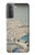 S3350 Utagawa Hiroshige Drum Bridge Yuhi Hill in Meguro Hülle Schutzhülle Taschen für Samsung Galaxy S21 Plus 5G, Galaxy S21+ 5G