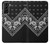 S3363 Bandana Black Pattern Hülle Schutzhülle Taschen für Samsung Galaxy S21 Plus 5G, Galaxy S21+ 5G