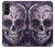 S3582 Purple Sugar Skull Hülle Schutzhülle Taschen für Samsung Galaxy S21 Plus 5G, Galaxy S21+ 5G