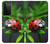S0263 Ladybug Hülle Schutzhülle Taschen für Samsung Galaxy S21 Ultra 5G
