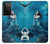 S0899 Mermaid Hülle Schutzhülle Taschen für Samsung Galaxy S21 Ultra 5G