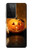 S1083 Pumpkin Spider Candles Halloween Hülle Schutzhülle Taschen für Samsung Galaxy S21 Ultra 5G