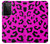 S1850 Pink Leopard Pattern Hülle Schutzhülle Taschen für Samsung Galaxy S21 Ultra 5G