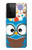 S2521 Cute Nerd Owl Cartoon Hülle Schutzhülle Taschen für Samsung Galaxy S21 Ultra 5G