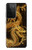 S2804 Chinese Gold Dragon Printed Hülle Schutzhülle Taschen für Samsung Galaxy S21 Ultra 5G