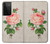 S3079 Vintage Pink Rose Hülle Schutzhülle Taschen für Samsung Galaxy S21 Ultra 5G