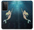 S3250 Mermaid Undersea Hülle Schutzhülle Taschen für Samsung Galaxy S21 Ultra 5G