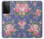S3265 Vintage Flower Pattern Hülle Schutzhülle Taschen für Samsung Galaxy S21 Ultra 5G
