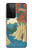 S3348 Utagawa Hiroshige The Monkey Bridge Hülle Schutzhülle Taschen für Samsung Galaxy S21 Ultra 5G