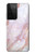 S3482 Soft Pink Marble Graphic Print Hülle Schutzhülle Taschen für Samsung Galaxy S21 Ultra 5G