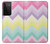 S3514 Rainbow Zigzag Hülle Schutzhülle Taschen für Samsung Galaxy S21 Ultra 5G