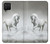 S0932 White Horse Hülle Schutzhülle Taschen für Samsung Galaxy A12